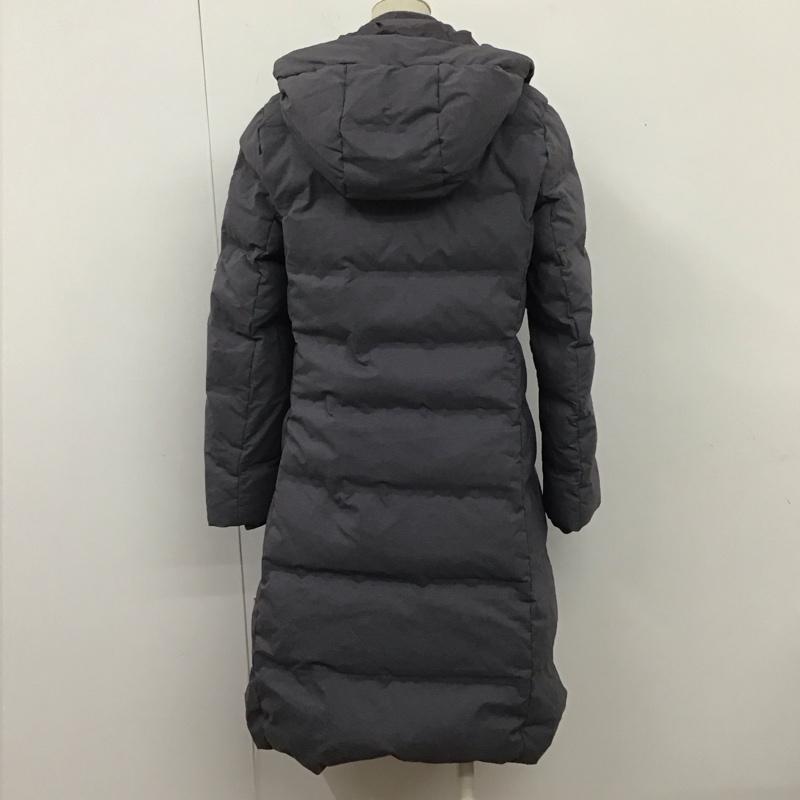 ユニクロ UNIQLO コート コート一般 212-402250 シームレスロングダウンコート ロング丈 S 無地 灰 / グレー /  レディース USED 古着 中古 10108930