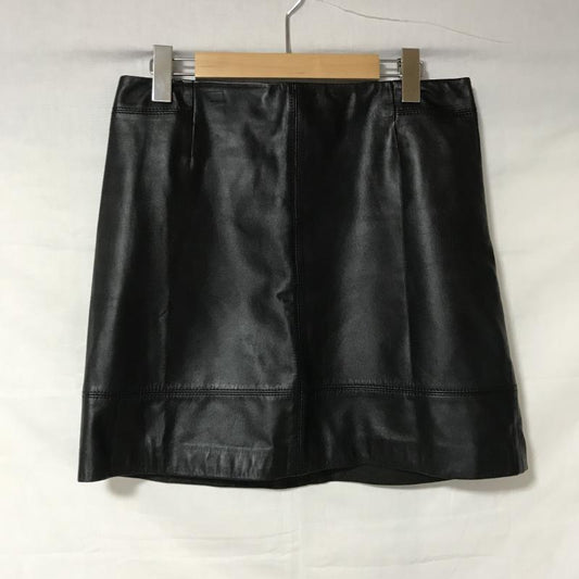 イエナ IENA スカート ミニスカート 40 無地 黒 / ブラック /  レディース USED 古着 中古 10013669