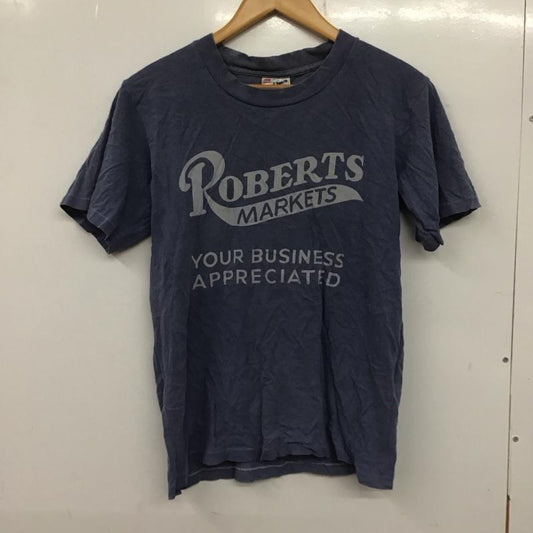 古着 USED Tシャツ 半袖 半袖カットソー プリントTシャツ unitedsports 90s usa製 S ロゴ、文字 紺 / ネイビー /  メンズ USED 古着 中古 10139008