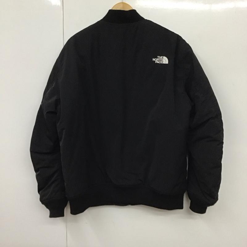 ザノースフェイス THE NORTH FACE ジャケット、上着 ジャンパー、ブルゾン ny82132 Insulation Bomber Jacket L ロゴ、文字 黒 / ブラック /  メンズ USED 古着 中古 10130894