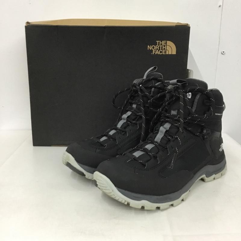 ザノースフェイス THE NORTH FACE アウトドアシューズ アウトドアシューズ NFW52020 W Creston Mid FUTURELIGHT NF0A4NGE トレッキングシューズ 24cm 箱有 24.0cm ロゴ、文字 黒 / ブラック /  レディース USED 古着 中古 10145593