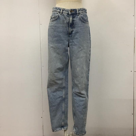 ザラ ZARA パンツ デニム、ジーンズ 6164 169 427 ハイウエスト 無地 水色 / ライトブルー /  レディース USED 古着 中古 10108163