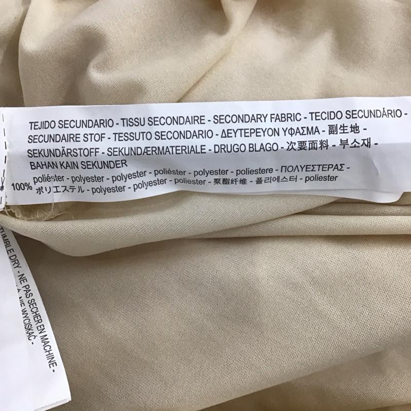 ザラベーシック ZARA BASIC ワンピース ひざ丈スカート 3633 057 070 ギャザー S 刺繍 黒 / ブラック / X ベージュ / ベージュ /  レディース USED 古着 中古 10123081
