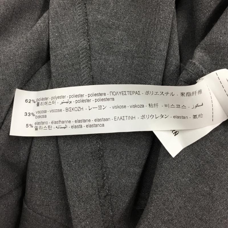 ザラ ZARA スカート ひざ丈スカート ロングスカート フレアスカート カジュアルスカート S 無地 灰 / グレー /  レディース USED 古着 中古 10115802