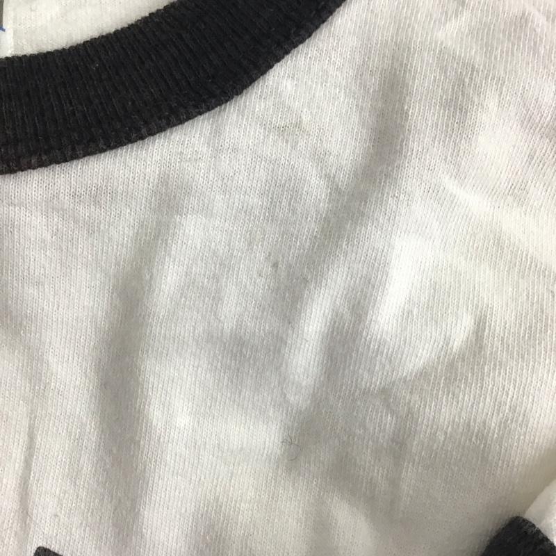 ギルダン GILDAN Tシャツ 半袖 半袖カットソー プリントTシャツ クルーネックカットソー バンドTシャツ M ロゴ、文字 白 / ホワイト /  メンズ USED 古着 中古 10139814