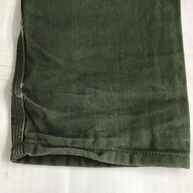 ディーゼル DIESEL パンツ デニム、ジーンズ デニムパンツ スリムパンツ ジーンズ カジュアルパンツ ストレートパンツ 28インチ 無地 カーキ / カーキ /  メンズ USED 古着 中古 10107205