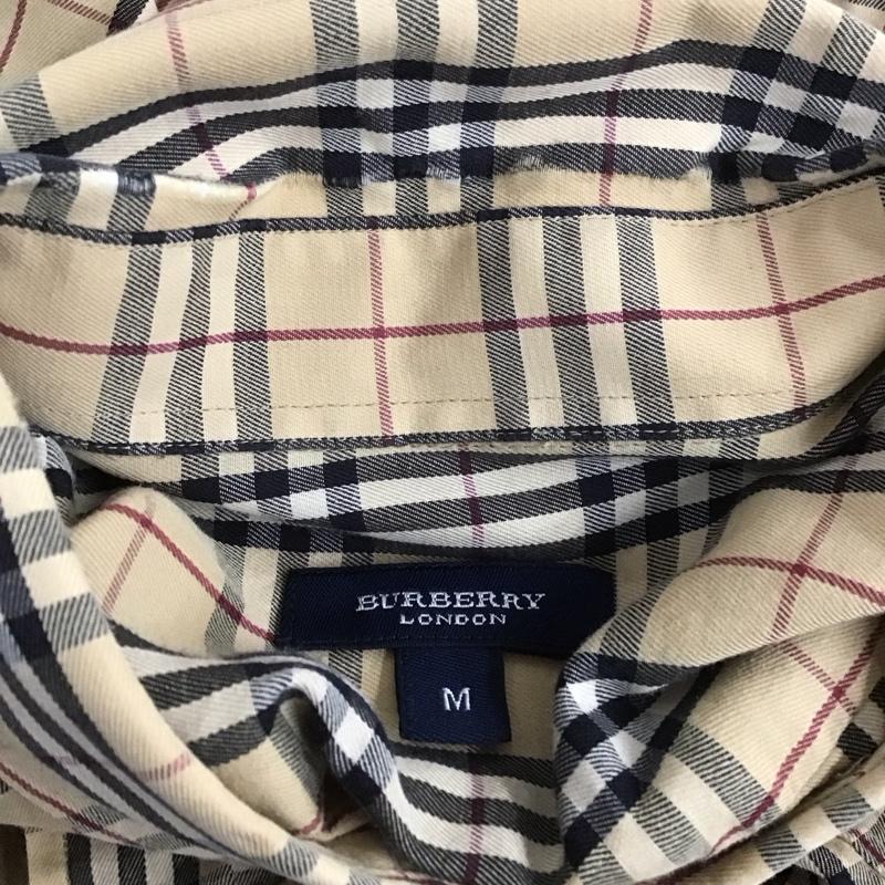 バーバリーロンドン Burberry London シャツ、ブラウス 長袖 長袖シャツ カラーシャツ ポケットシャツ 長袖カットソー チェックシャツ M チェック マルチカラー / マルチカラー /  メンズ USED 古着 中古 10124706