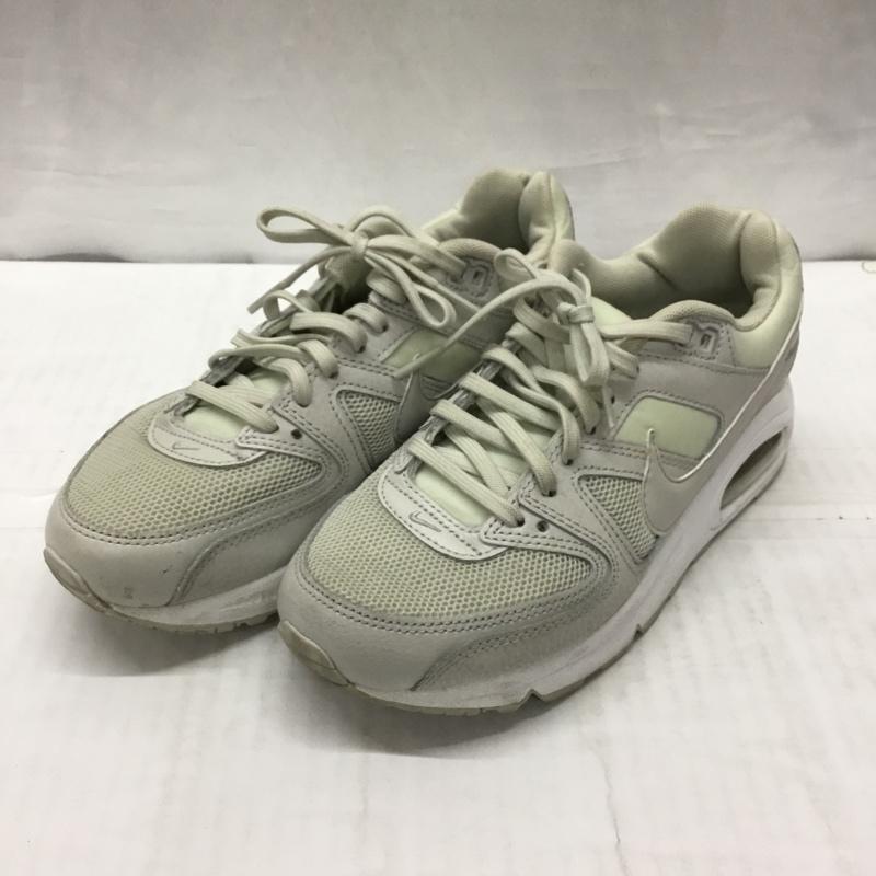 ナイキ NIKE スニーカー スニーカー 397690-018 W Air Max Command 23cm 23.0cm ロゴ、文字 灰 / グレー / X 白 / ホワイト /  レディース USED 古着 中古 10119564