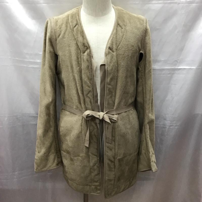 タカヒロ ミヤシタ ザ ソロイスト TAKAHIRO MIYASHITA The SoloIst. ジャケット、上着 ジャケット、ブレザー sj.0013aw17 ブランケットジャケット ロングジャケット アウター 46 無地 ベージュ / ベージュ /  メンズ USED 古着 中古 10111689