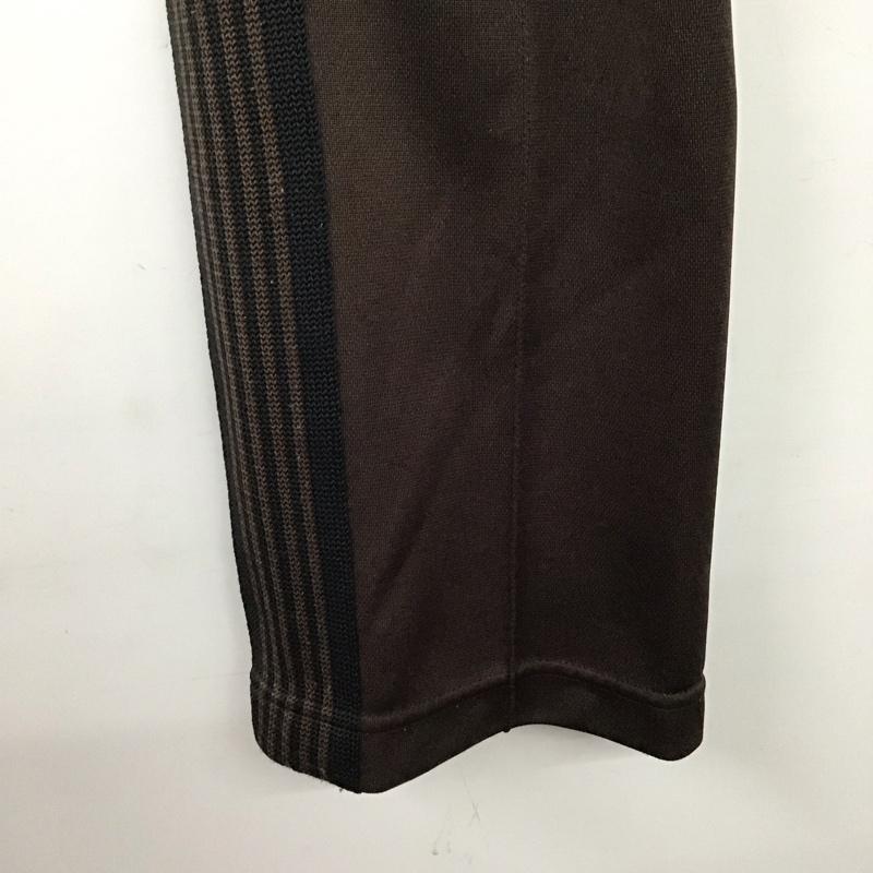 ニードルス Needles パンツ ワークパンツ、ペインターパンツ ワークパンツ ワイドパンツ カジュアルパンツ ジャージ S ロゴ、文字 茶 / ブラウン /  メンズ USED 古着 中古 10142922