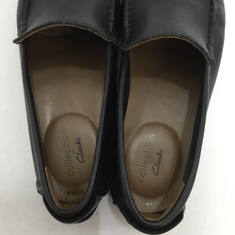 クラークス Clarks スリッポン スリッポン ハミルトンフリー UK7 US：8 無地 黒 / ブラック /  メンズ USED 古着 中古 10149861