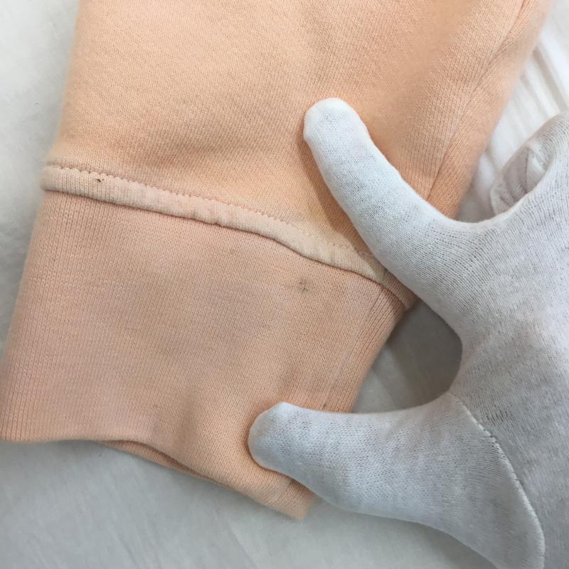 リプレイ REPLAY トレーナー 長袖 M6156.000.23316E　スウェット EARTH MADE HUMAN CRAFTED スウェットシャツ L ロゴ、文字 桃 / ピンク /  メンズ USED 古着 中古 10127367