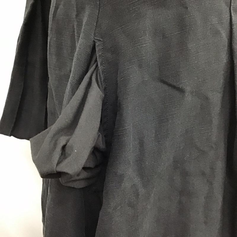 マウジー MOUSSY ワンピース ロングスカート 010bss30-0580 イージーネックオフショルダーワンピース ロングワンピース 2 無地 黒 / ブラック /  レディース USED 古着 中古 10115239
