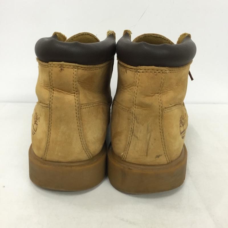 ティンバーランド Timberland ブーツ ショートブーツ 6040A BASIC CHUKKA ベーシックチャッカ UK8.5 27.0cm ワンポイント キャメル / キャメル /  メンズ USED 古着 中古 10142173