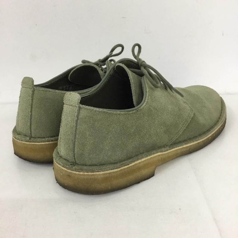 クラークス Clarks カジュアルシューズ カジュアルシューズ DESERT LONDON UK7 US8 US：8 無地 カーキ / カーキ /  メンズ USED 古着 中古 10130411