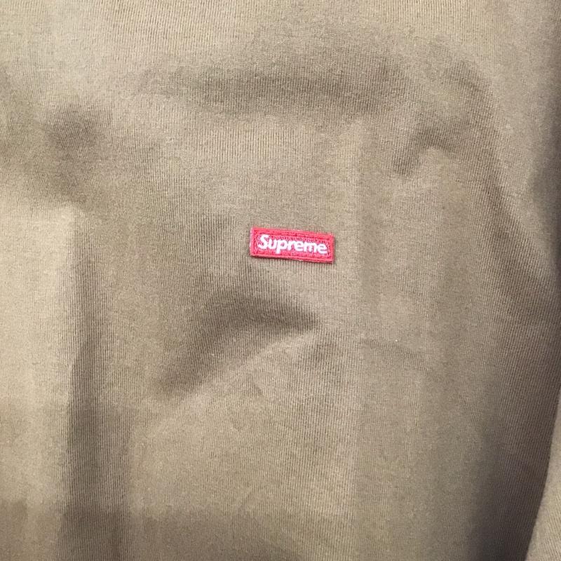 シュプリーム Supreme Tシャツ 長袖 22AW SmallBoxLSTee 長袖カットソー L ロゴ、文字 茶 / ブラウン /  メンズ USED 古着 中古 10129063