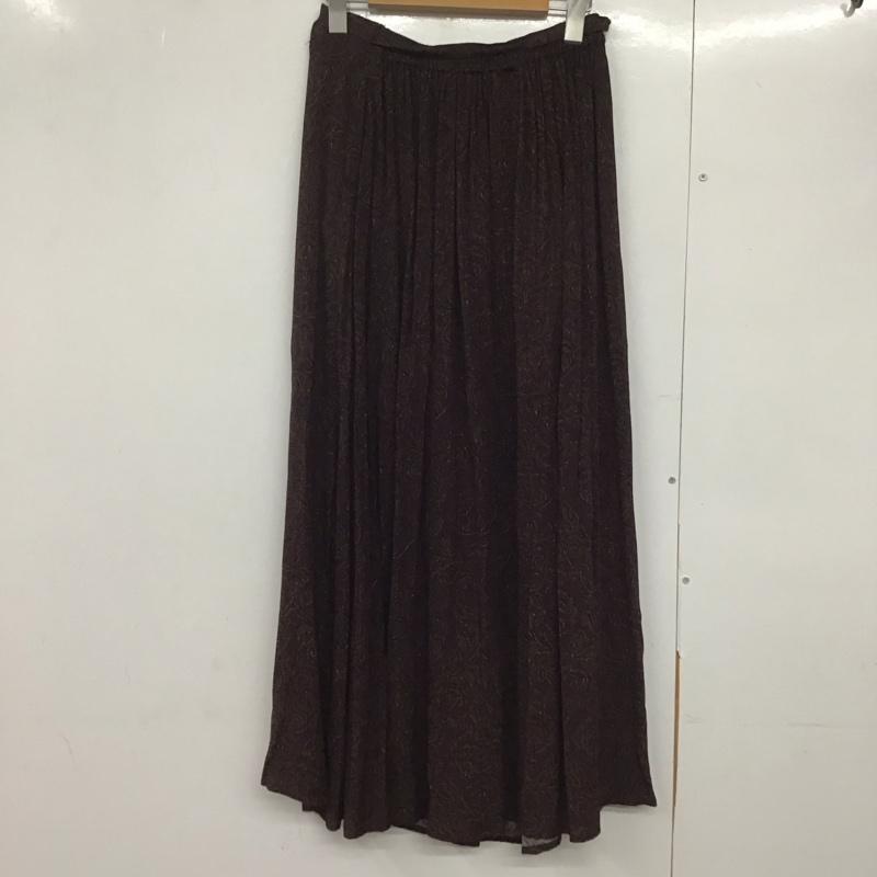 ニコアンド niko and... スカート ロングスカート フレアスカート ロングスカート カジュアルスカート 4 プリント マルチカラー / マルチカラー /  レディース USED 古着 中古 10145394