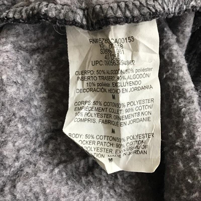 チャンピオン Champion トレーナー 長袖 長袖トレーナー スウェット クルーネック リブスウェットカットソー XL ロゴ、文字 灰 / グレー /  メンズ USED 古着 中古 10118255