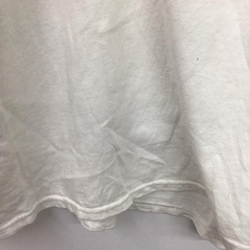 エム M Tシャツ 半袖 L プリント X ロゴ、文字 白 / ホワイト /  メンズ USED 古着 中古 10138212