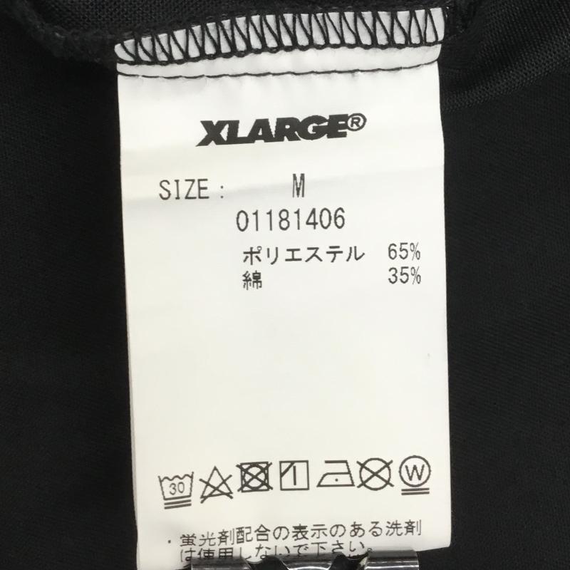 エクストララージ XLARGE シャツ、ブラウス 半袖 M ロゴ、文字 黒 / ブラック /  メンズ USED 古着 中古 10110707