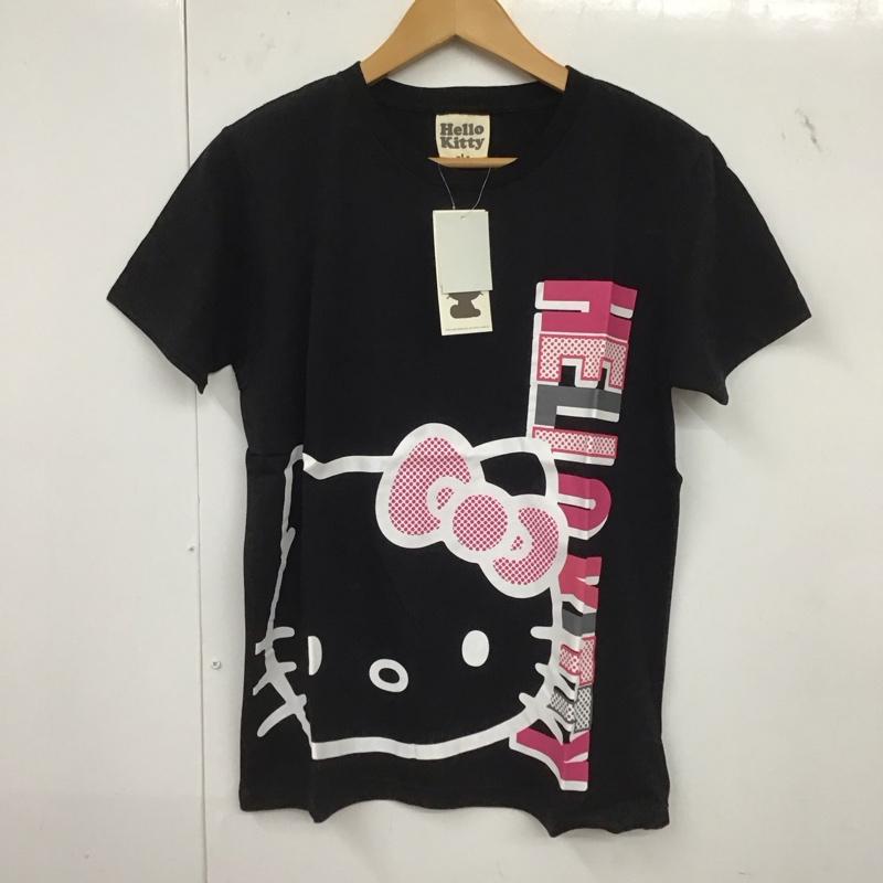 古着 USED Tシャツ 半袖 ハローキティ L プリント X キャラクター 黒 / ブラック /  レディース USED 古着 中古 10147684