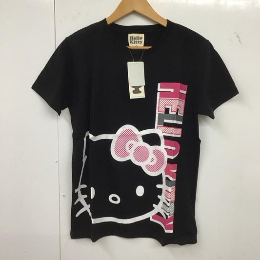 古着 USED Tシャツ 半袖 ハローキティ L プリント X キャラクター 黒 / ブラック /  レディース USED 古着 中古 10147684