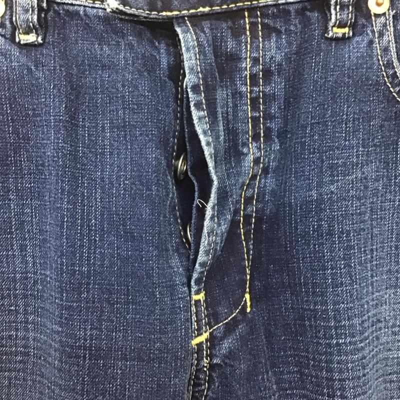 ディーゼル DIESEL パンツ デニム、ジーンズ デニムパンツ ストレートパンツ ワイドパンツ カジュアルパンツ 32インチ 無地 インディゴ / インディゴ /  メンズ USED 古着 中古 10108491