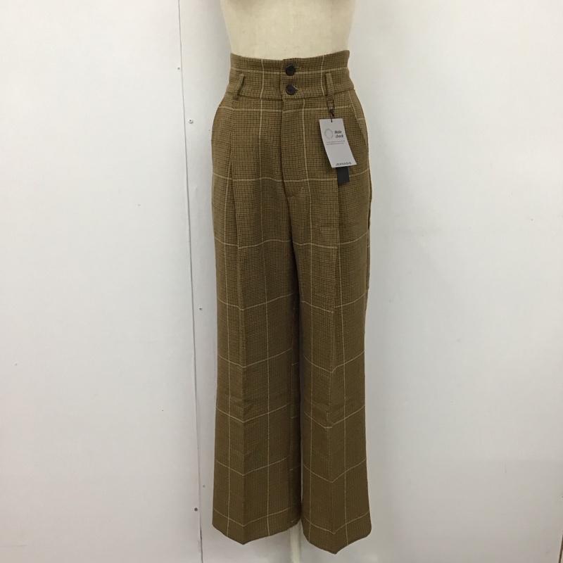 ジーナシス JEANASIS パンツ スラックス FREE チェック マルチカラー / マルチカラー /  レディース USED 古着 中古 10120306