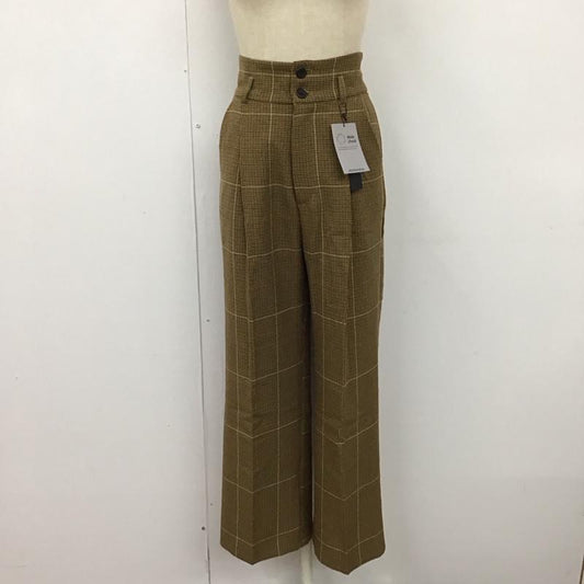 ジーナシス JEANASIS パンツ スラックス FREE チェック マルチカラー / マルチカラー /  レディース USED 古着 中古 10120306
