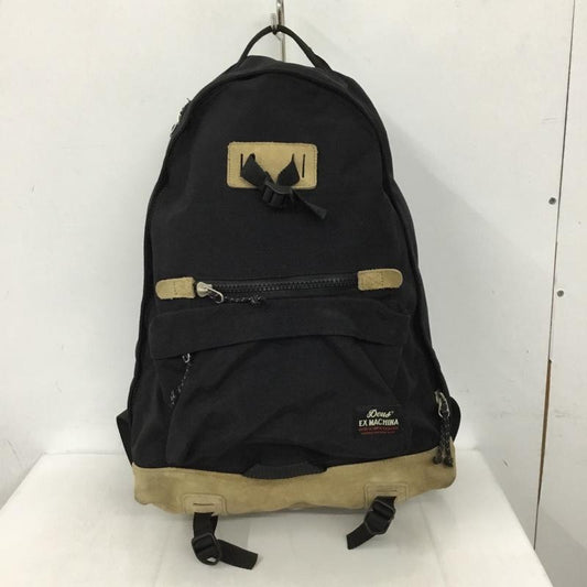デウスエクスマキナ DEUS EX MACHINA リュックサック、デイパック リュックサック、デイバッグ DMF87384 DYLAN DAYPACK ロゴ、文字 黒 / ブラック /  メンズ USED 古着 中古 10128262