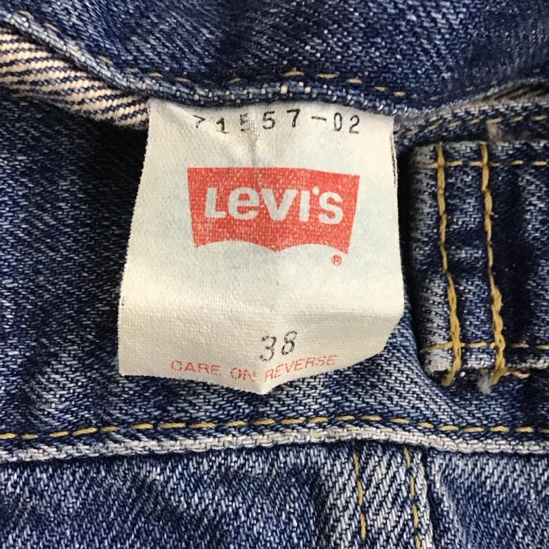 リーバイス Levi s ジャケット、上着 ジャケット、ブレザー デニムジャケット Gジャン 38 無地 インディゴ / インディゴ /  メンズ USED 古着 中古 10131930