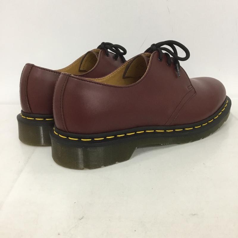 ドクターマーチン Dr.Martens 革靴 革靴 GV12T 3EYE SHOE 3ホール UK7 箱有 US：8 無地 茶 / ブラウン /  メンズ USED 古着 中古 10132961