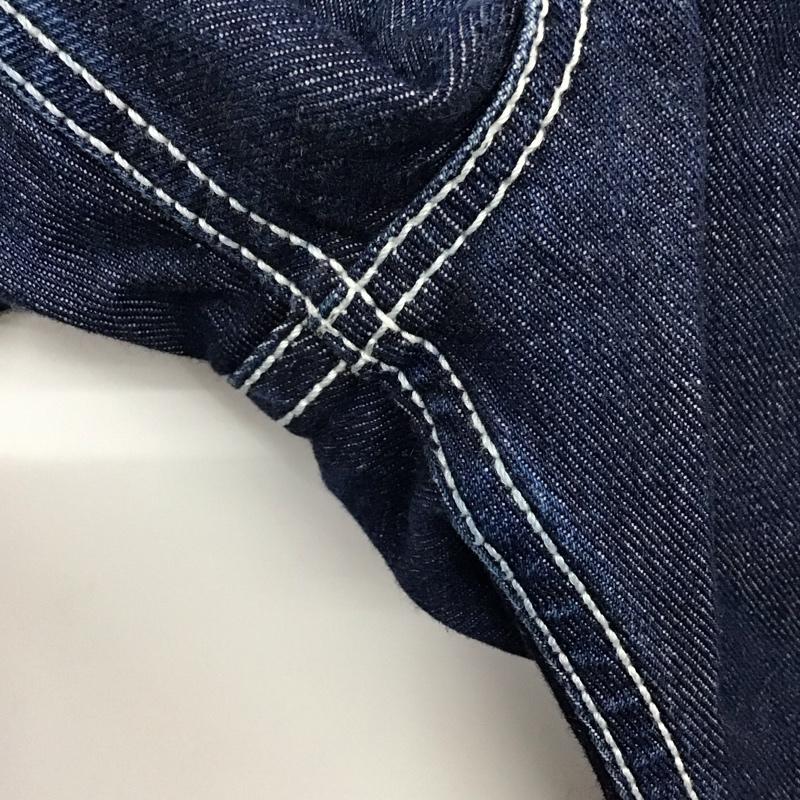 エフエイティー FAT パンツ デニム、ジーンズ L 無地 インディゴ / インディゴ /  メンズ USED 古着 中古 10119876