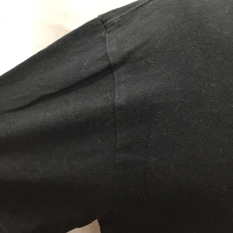 タンタン TANG TANG Tシャツ 半袖 半袖カットソー プリントTシャツ クルーネックカットソー XL ロゴ、文字 黒 / ブラック /  メンズ USED 古着 中古 10116237