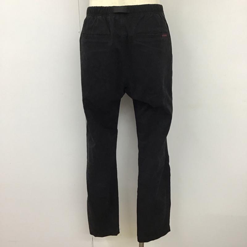 グラミチ GRAMICCI パンツ ワークパンツ、ペインターパンツ 0816-fdj ニューナローパンツ カジュアルパンツ ストレッチパンツ L ロゴ、文字 黒 / ブラック /  メンズ USED 古着 中古 10119991