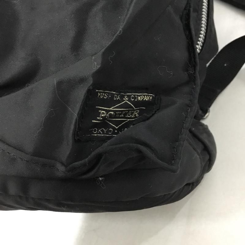 ポーター PORTER リュックサック、デイパック リュックサック、デイバッグ RUCKSACK TANKER タンカー ロゴ、文字 黒 / ブラック /  メンズ USED 古着 中古 10145197