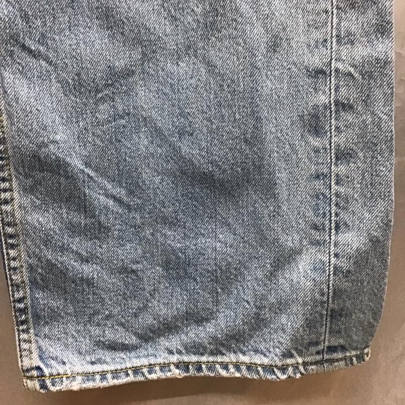 アズールバイマウジー AZUL BY MOUSSY パンツ デニム、ジーンズ 250BSJ11-233J ハイウエストワイドデニム 無地 水色 / ライトブルー /  レディース USED 古着 中古 10123428