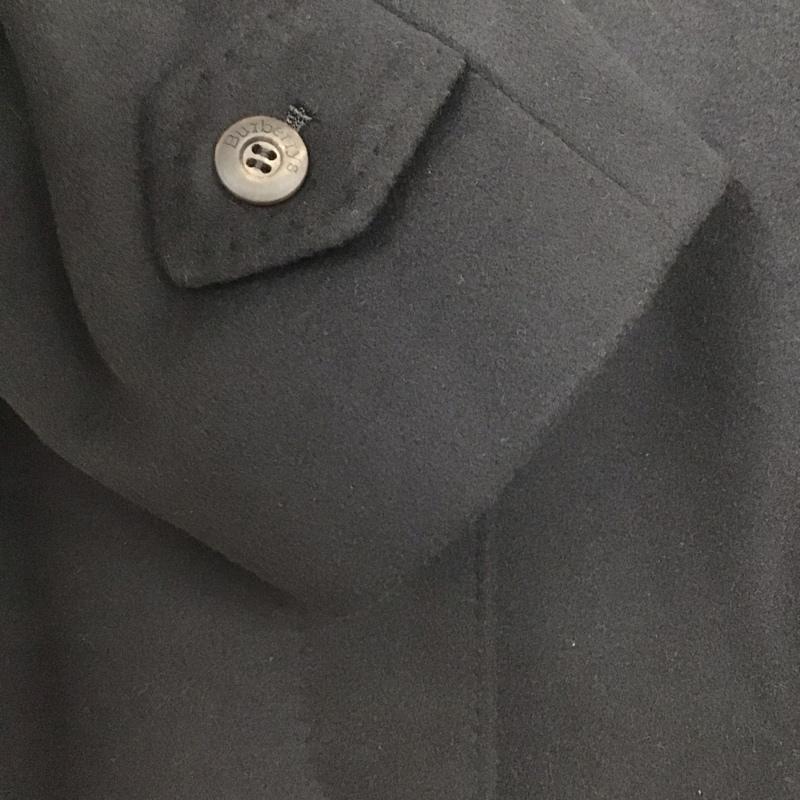 バーバリーズ BURBERRYS コート コート一般 ロングコート カラージャケット アウター 無地 黒 / ブラック /  レディース USED 古着 中古 10143614