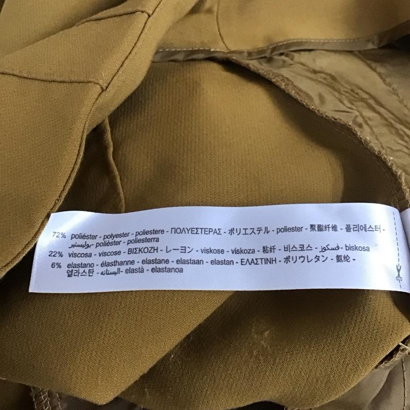 ザラ ZARA ボトムス ボトムス 7901 432 305 ハイウエスト テーパードパンツ S 無地 マスタード / マスタード /  レディース USED 古着 中古 10113498