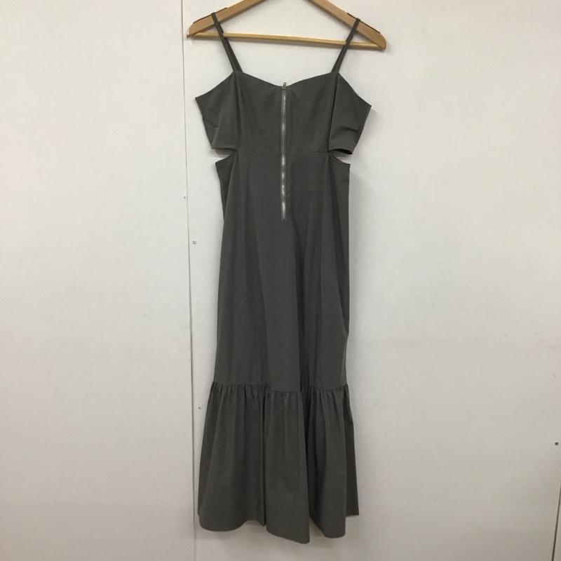 アルシーヴ archives ワンピース ロングスカート M 無地 灰 / グレー /  レディース USED 古着 中古 10130510
