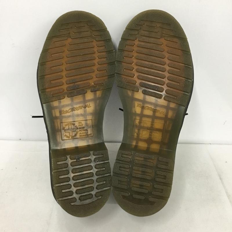 ドクターマーチン Dr.Martens 革靴 革靴 AW004 1461 3ホール UK8 US：9 無地 黒 / ブラック /  メンズ USED 古着 中古 10148412