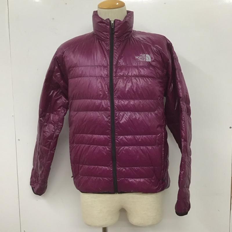 ザノースフェイス THE NORTH FACE ジャケット、上着 ジャンパー、ブルゾン nd18174 LightHeatJKT アウター ジップアップジャンパー ダウンジャケット M ロゴ、文字 紫 / パープル /  メンズ USED 古着 中古 10106726