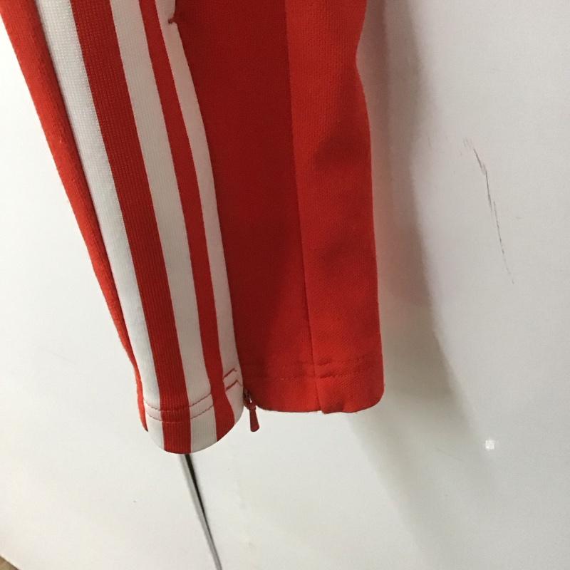 アディダス adidas ボトムス ボトムス DH2716 トラックパンツ ジャージ イージー ラインパンツ M 無地 赤 / レッド /  レディース USED 古着 中古 10129778