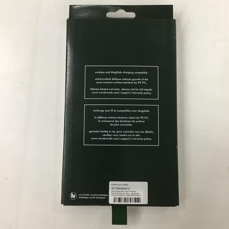 ケイトスペード Kate Spade ファッション小物 ファッション小物 KSIPH-222-SFIRC Protective Hardshell Case iPhoneケース iPhone 14 iPhone 13 花柄 マルチカラー / マルチカラー /  レディース USED 古着 中古 10124302