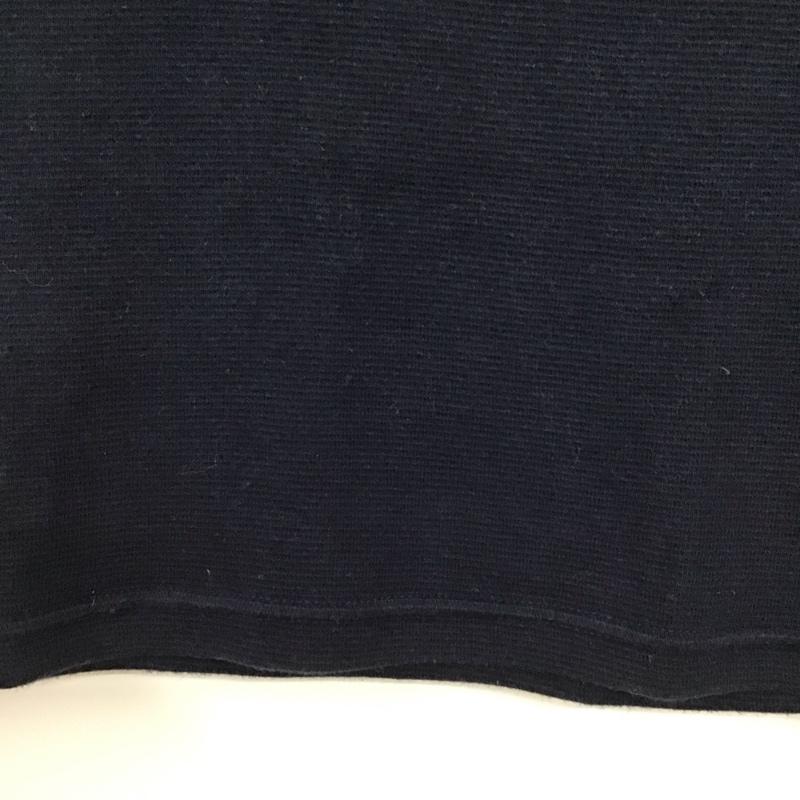 ハリウッドランチマーケット H.R MARKET Tシャツ 半袖 半袖カットソー 無地Tシャツ クルーネックカットソー 0 ロゴ、文字 紺 / ネイビー /  レディース USED 古着 中古 10135081