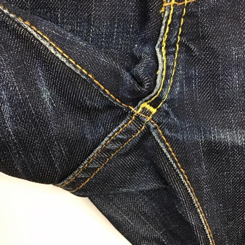 リーバイストラウスアンドコー Levi Strauss & co. パンツ デニム、ジーンズ デニムパンツ ワイドパンツ カジュアルパンツ 34 無地 インディゴ / インディゴ /  メンズ USED 古着 中古 10144943