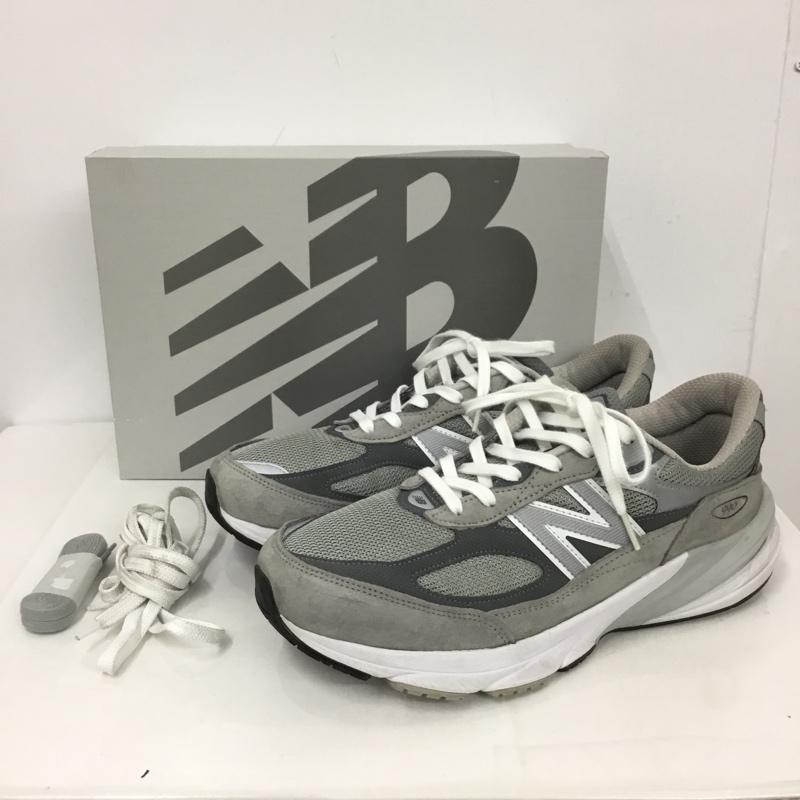 ニューバランス New Balance スニーカー スニーカー M990GL6 Made in USA 28.5cm 箱有 28.5cm ロゴ、文字 灰 / グレー / X 白 / ホワイト /  メンズ USED 古着 中古 10124378