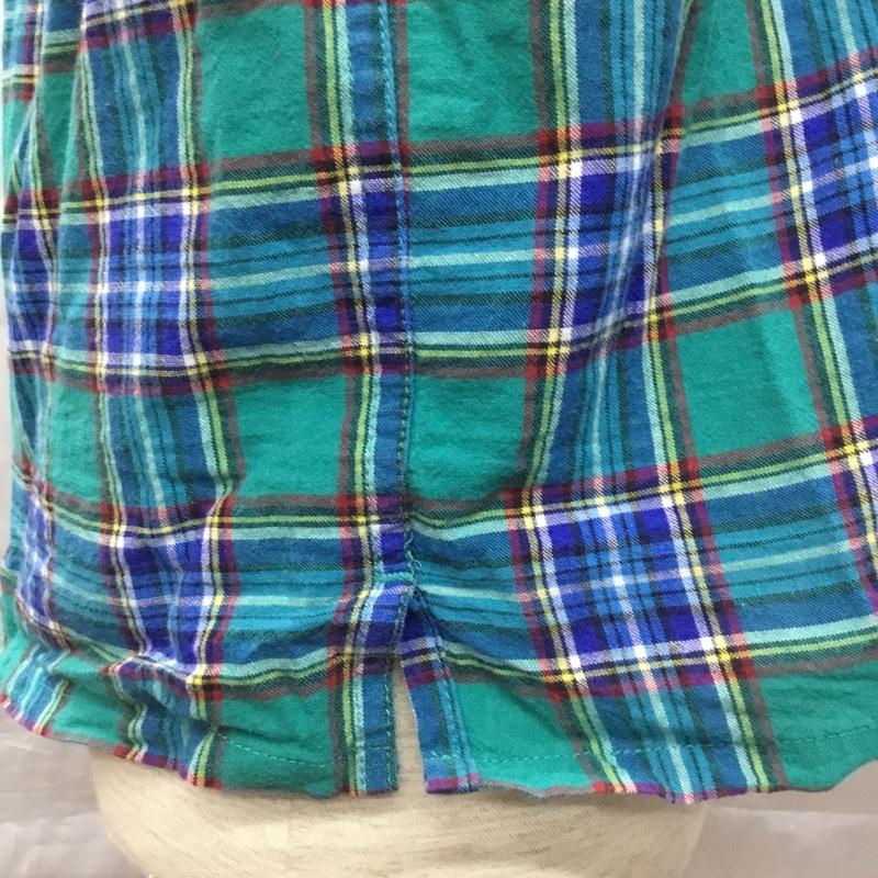 エクストララージ XLARGE シャツ、ブラウス 半袖 半袖シャツ カラーシャツ 半袖カットソー チェックシャツ L チェック マルチカラー / マルチカラー /  メンズ USED 古着 中古 10120309