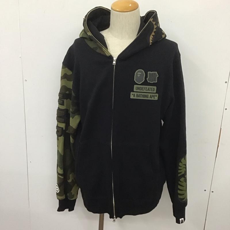 アベイシングエイプ A BATHING APE パーカー 長袖 001zpd731933x ジップアップパーカー 長袖パーカーA BATHING APE×UNDEFEATED コラボ XXL カモフラージュ柄・迷彩 マルチカラー / マルチカラー /  メンズ USED 古着 中古 10107397