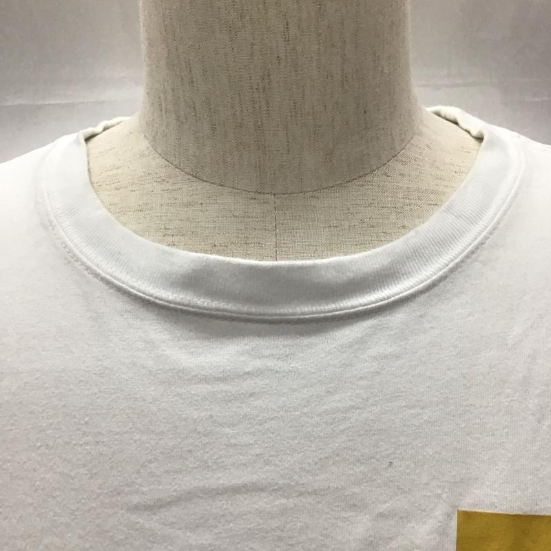 ニューエラ NEW ERA Tシャツ 半袖 半袖カットソー プリントTシャツ クルーネックカットソー XL プリント 白 / ホワイト /  メンズ USED 古着 中古 10111801